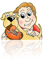 Fully illustrated custom children's book for a boy