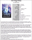 book marketing sales sheet