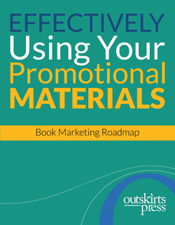 Promotional materials every self publishing author needs to be successful with in-person marketing and physical outreach marketing.