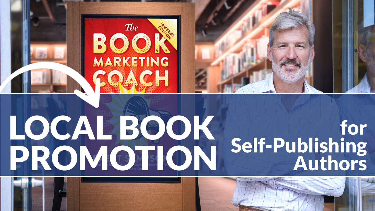 Successful ways self-published authors can use free copies of their book in their local area to promote their self-published book.