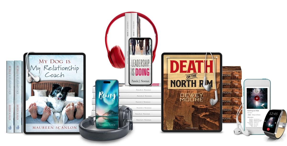 Outskirts Press publishes audiobooks using professional narrators. Publish your audiobook today.