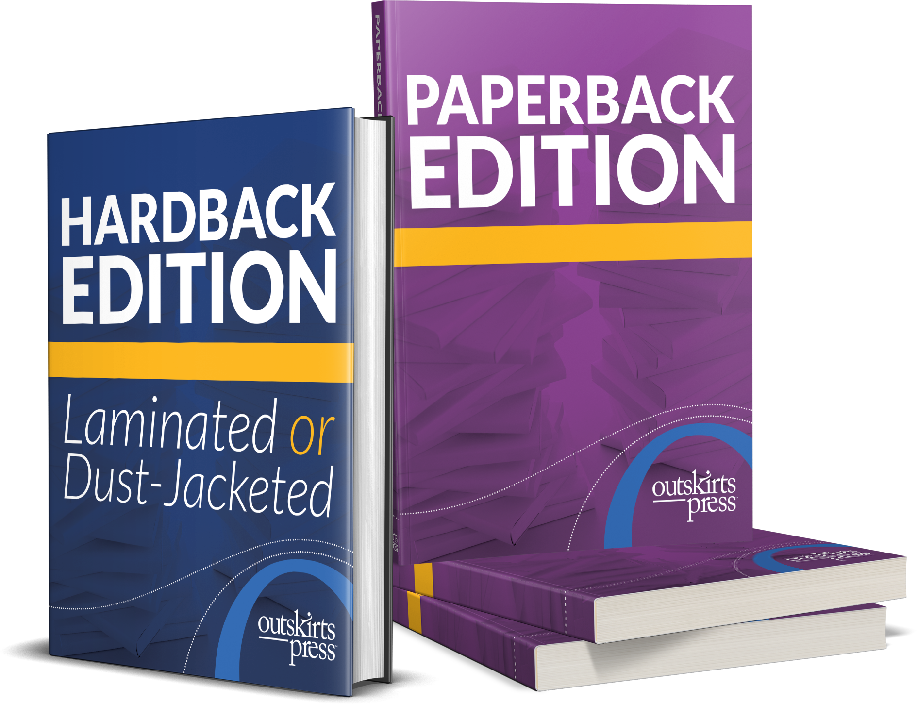 Outskirts Press can print author's black & white interior and full-color cover print-ready files in paperback, casebound hardback or dust-jacketed hardback format.