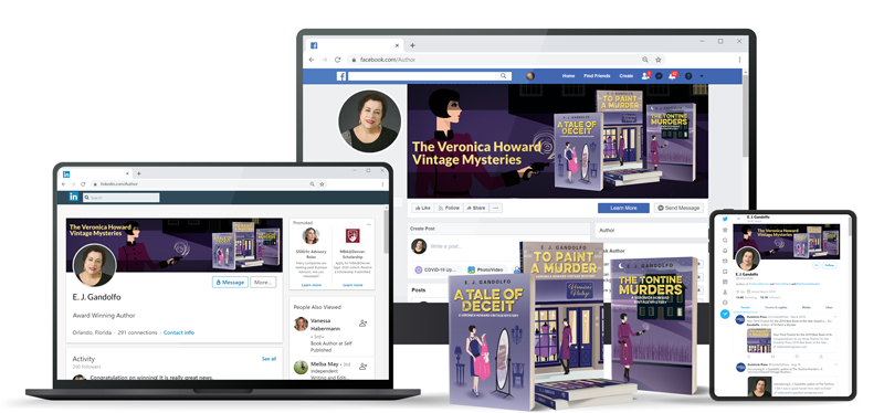Outskirts Press helps self-publishing authors set up social media accounts where they can promote their published book and connect with potential readers worldwide.