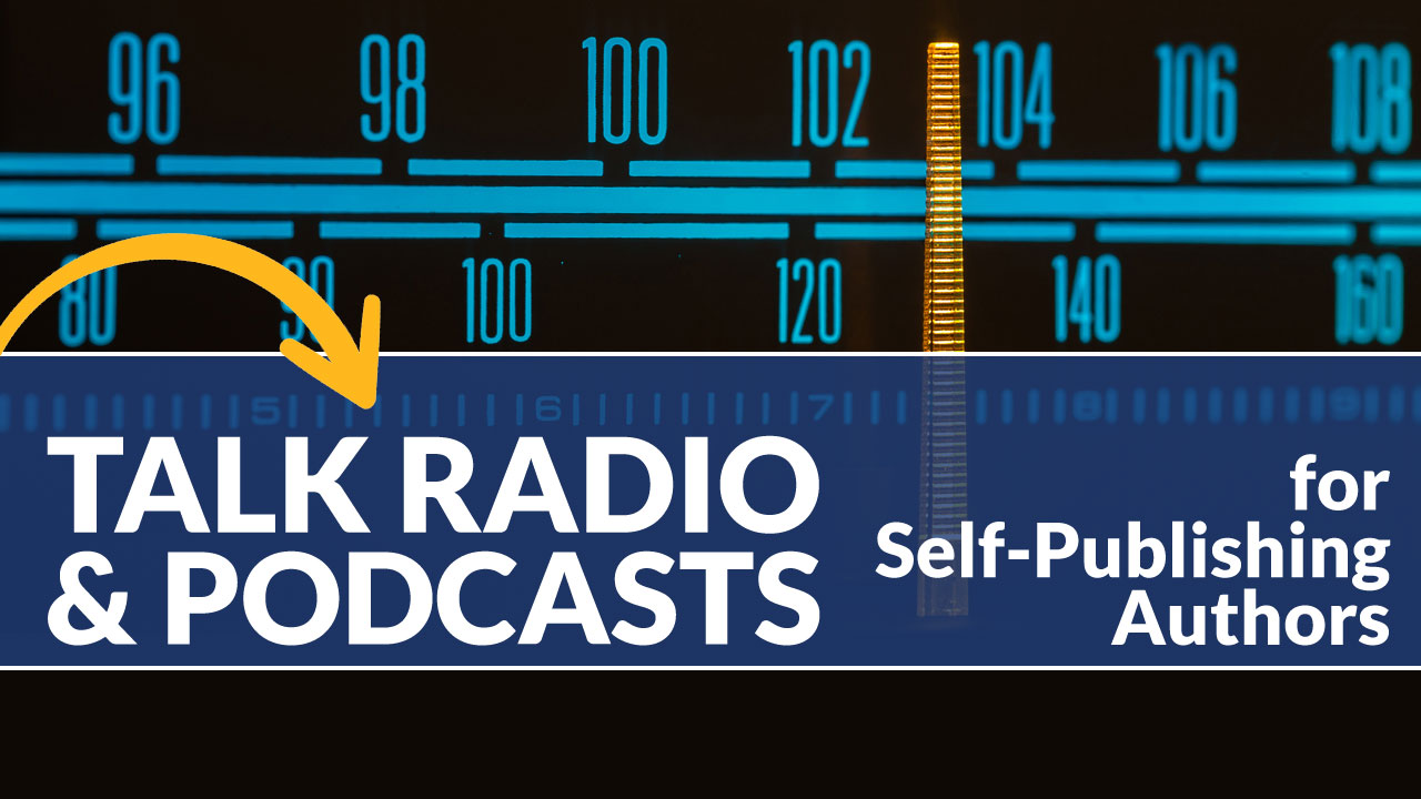 How to be an author guest on a talk radio show or podcast to promote your self-published book.