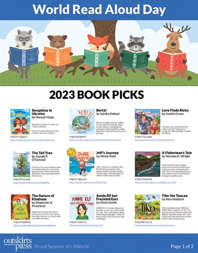 Outskirts Press World Read Aloud Day 2023 Reading List