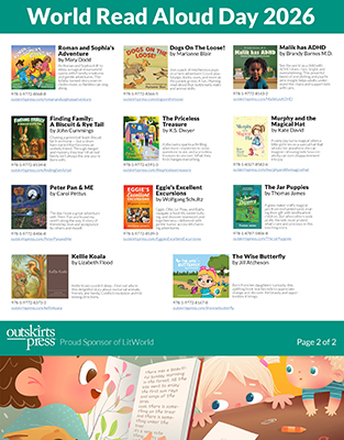 Outskirts Press World Read Aloud Day 2026 Reading List