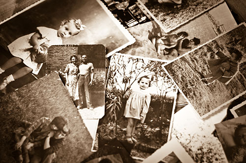 Book interior featuring author-supplied images