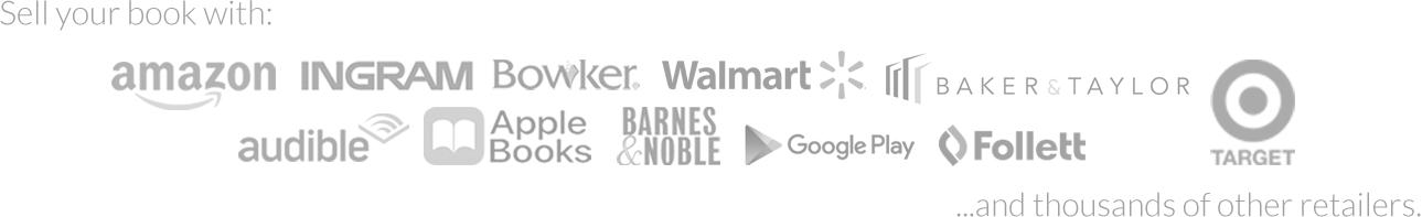  Print-on-demand distribution through Ingram, Bowker, Baker & Taylor and retail availability through Amazon.com, barnesandnoble.com, Apple Books, and thousands of other online retailers.